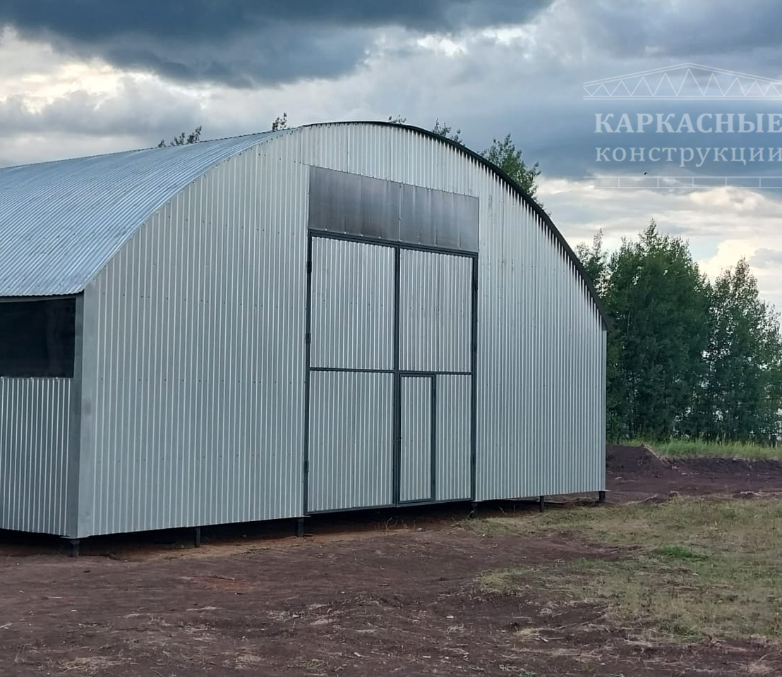 строительство зерносклада