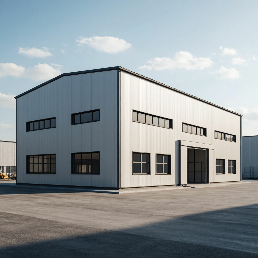 Ангары под производство из сэндвич-панелей