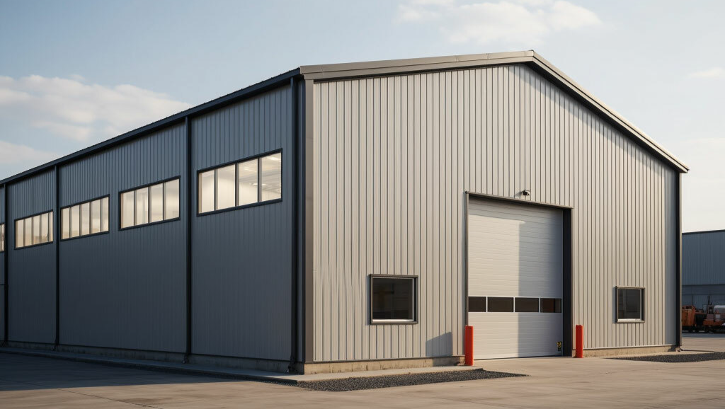 быстровозводимые ангары из сэндвич панелей